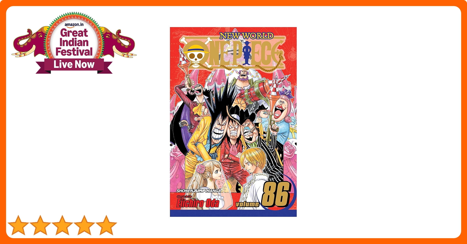 ONE PIECE 86 : Oda, Eiichiro: Amazon.in: Books